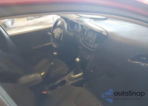 2013 Dodge Dart Aero из США, поврежденный, VIN 1C3CDFAH9DD204405